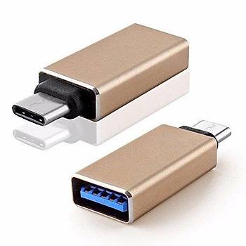 USB 3.1 Type-C to USB 3.0 OTG evirici Metal Aparat