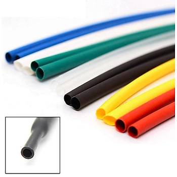 I-Phone Lightning Siyah+Beyaz Makaron - 10 Adet 6 cm