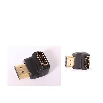 HDMI Erkek - Dii 90 Derece evirici Aparat