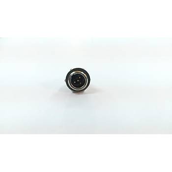 4 Pin Mini XLR ase Tipi Erkek Konnektr