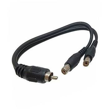 RCA 1 Erkek - 2 Dii Y Kablo - 20 cm