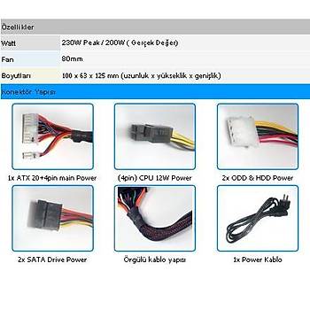 Slim Power Supply 250 Watt