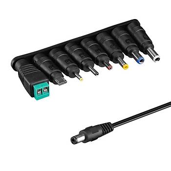 DC Adaptr - S-link - SL-129C - Ayarl - 3/12 Volt 2 Amper