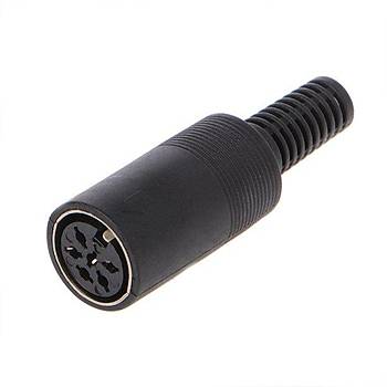 Din Dii Konnektr - 6 Pin