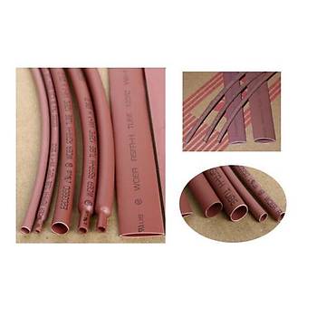 Is ile 2/1 Daralan Makaron 20 mm - Kahverengi - 100 Metre