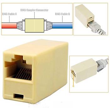 8P/8C RJ45 Di�i - Di�i Birle�tirici Ara Aparat - 5 Adet