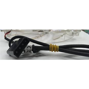 Thermaltake 145x145x20 mm 12 Volt Molex Krmz Ledli Fan