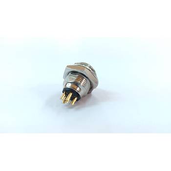 5 Pin Mini XLR ase Tipi Erkek Konnektr
