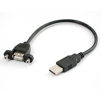 USB 2.0 Panel Tipi Vidal Uzatma Kablosu 50 cm