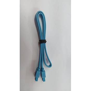 SATA Klipsli DATA Kablosu Mavi 50 cm