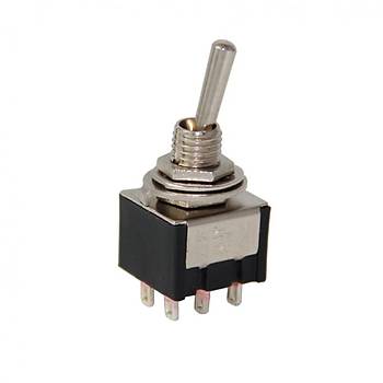 Toggle Switch ON-OFF-ON 6 mm