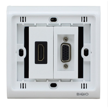 VGA+HDMI S�va �st� Duvar Prizi