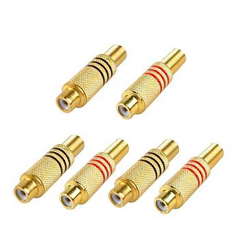 RCA Dii Gold Jack Krmz+Siyah
