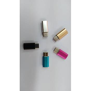 Micro USB Di�i To USB 3.1 Type-C Erkek Aparat