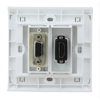 VGA+HDMI S�va �st� Duvar Prizi