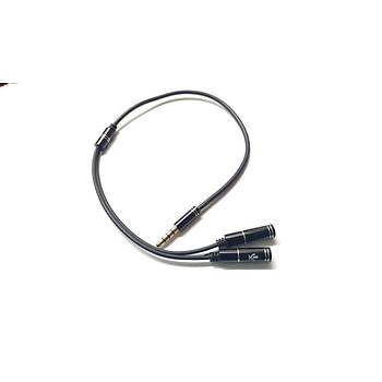 MYKABLO 1E/2D Kaliteli Mikrofon-Kulaklk Ayrc Kablo