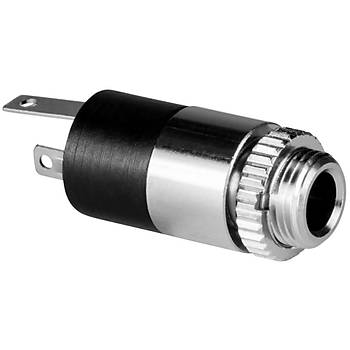 3.5 mm Stereo Di�i Panel Tipi Metal Jack