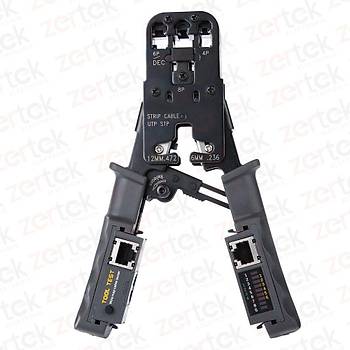 HT-022 Testerli RJ9/RJ11/RJ45 Network Pensesi