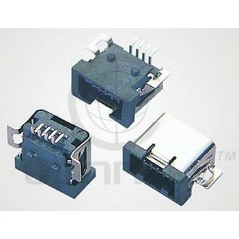4 Pin Mini USB Dii Kart Tipi Soket