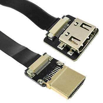 FPV HDMI to Dii HDMI FPC Flat Uzatma Kablosu