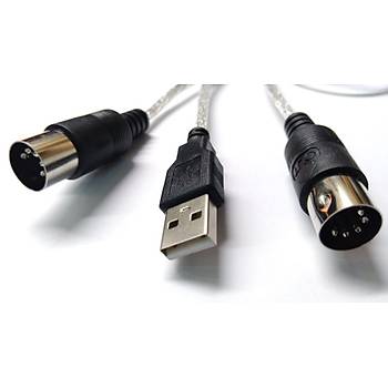 USB 2.0 to MIDI evirici