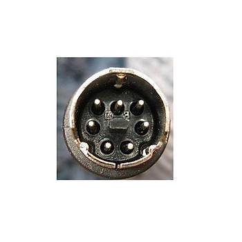 Mini Din Erkek Konnektr - 7 Pin