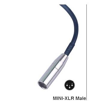 3 Pin Mini XLR Erkek - 3.5 mm Stereo Dii Kaliteli evirici