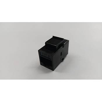 Cat. 6 RJ45 Dii - Dii Keystone Ara - Siyah