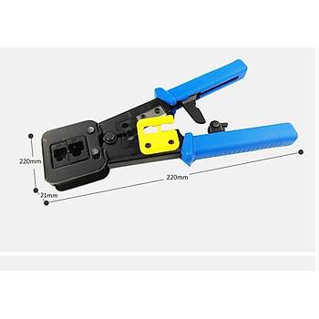 Yeni Nesil EZ RJ11/RJ45 Network Pensesi