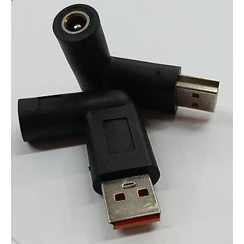 5.5x2.5 mm Di�i - YOGA3 Erkek DC U� �evirici 90 Derece