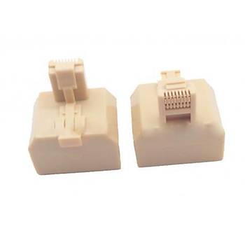 RJ45 1 Erkek to 2 Dii Pasif oklayc Aparat