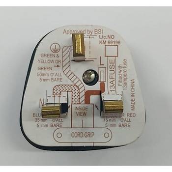 �ngiltere U�lu Erkek Toprakl� Priz