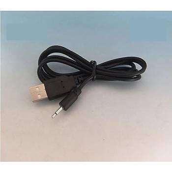 USB to 2.5 mm Mono Kalc Makyaj Cihaz arj Kablosu