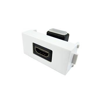 22.5x45 90 Derece HDMI Priz Modülü