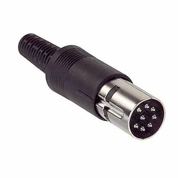 Din Erkek Konnekt�r - 8 Pin
