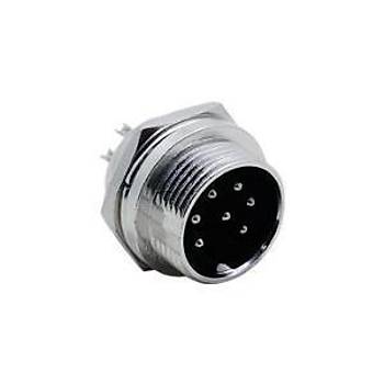 M16 7 Pin Konnektr Erkek+Dii