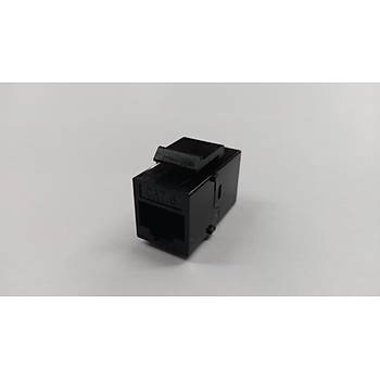 Cat. 6 RJ45 Dii - Dii Keystone Ara - Siyah