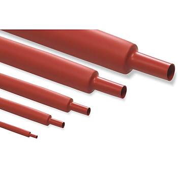 Is ile 2/1 Daralan Yass Makaron 3.5 mm - Krmz - 100 Metre