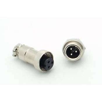 M12 3 Pin Konnektr Erkek+Dii