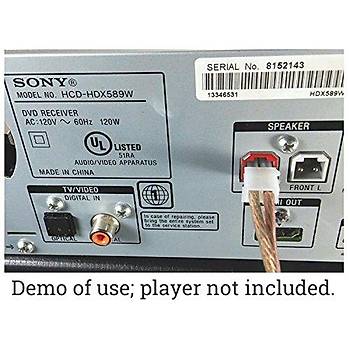 Sony ve Samsung DVD/BlueRay/Ev Sinema Sistemi Hoparlör Çevirici 2 Adet