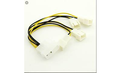 Molex to 4x 3 Pin Fan G�� �oklay�c�