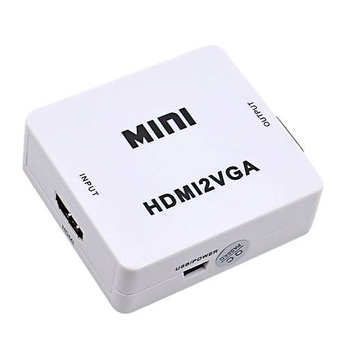 HDMI Giriş - VGA Çıkış Aktif Çevirici Kutu