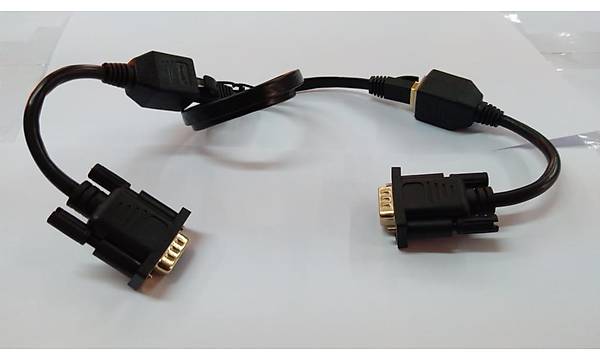 VGA RJ45 Extender Kablo 15 cm - 1 �ift