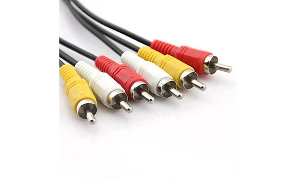 3x RCA to 3x RCA Ara Ba�lant� Kablosu 5 Metre