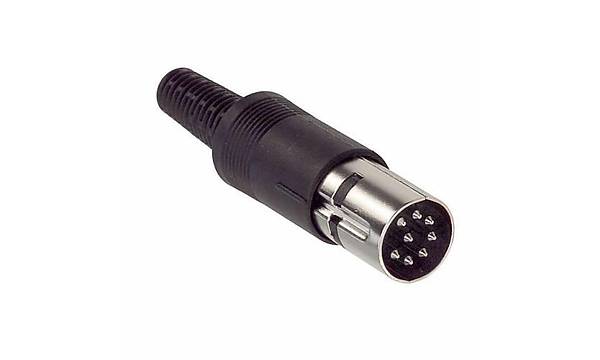 Din Erkek Konnekt�r - 8 Pin