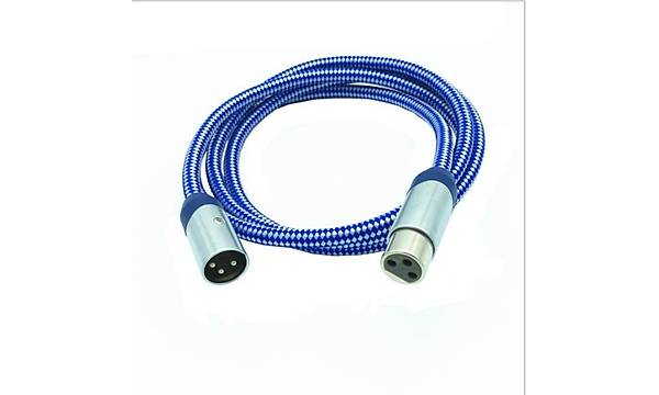 XLR Erkek - Di�i Balansl� Kaliteli �rg�l� Kablo - 3 Metre