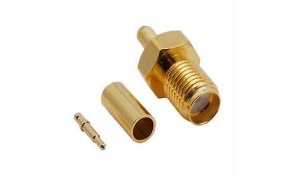 RG-174 / RG-316 Tipi S�kmal� RP SMA Di�i Konnekt�r