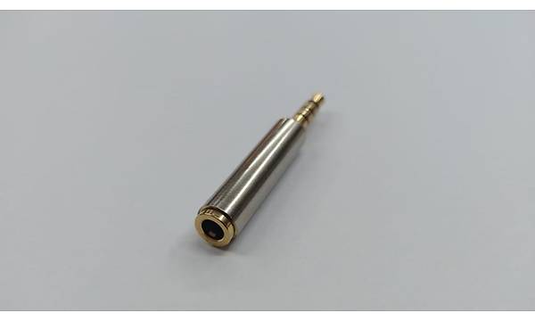 3.5 mm TRRS 4 Bo�umlu Stereo Uzatma Aparat� - Gri