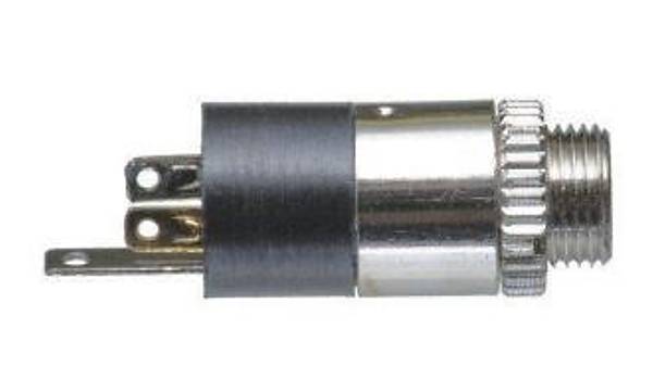 3.5 mm Stereo Di�i Panel Tipi Metal Jack - 5 Adet
