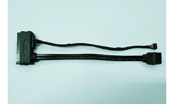 7+15 Pin Power+Data to Sata Data+5 Pin Power Kablo